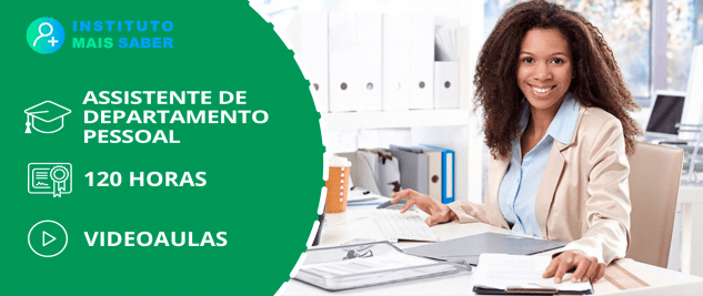 Curso de Assistente de Departamento Pessoal com Certificado