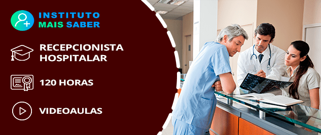 Curso de Recepcionista Hospitalar com Certificado